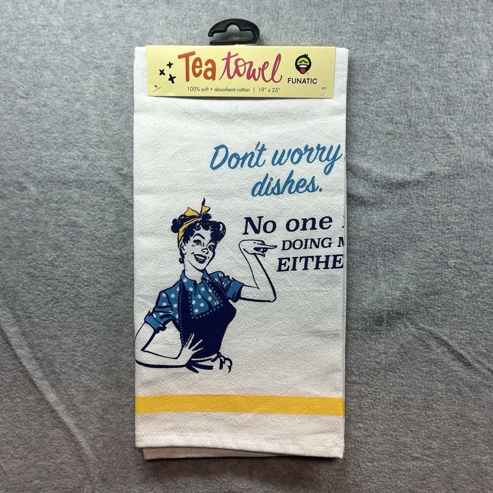 Kitchen Towel Retro Girl
